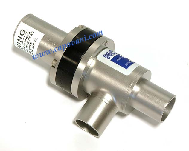 NOR-CAL PRODUCTS PNEUMATIC RIGHT ANGLE VACUUM VALVE 25mm