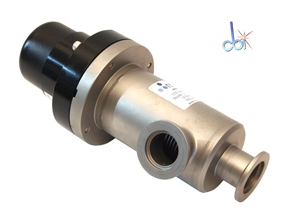 HPS ANGLE VACUUM VALVE KF 25 MM