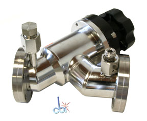 NOR-CAL PRODUCTS MANUAL IN-LINE VACUUM VALVE