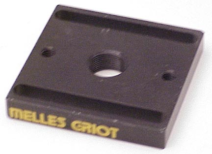MELLES GRIOT SQUARE SLOTTED MOUNTING BASE