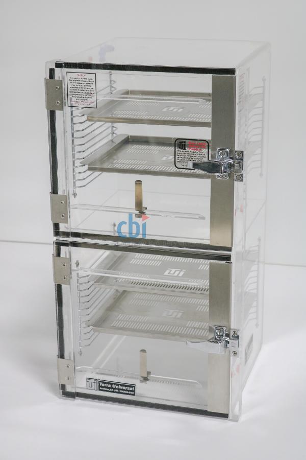TERRA UNIVERSAL TWO COMPARTMENT DESICCATOR BOX