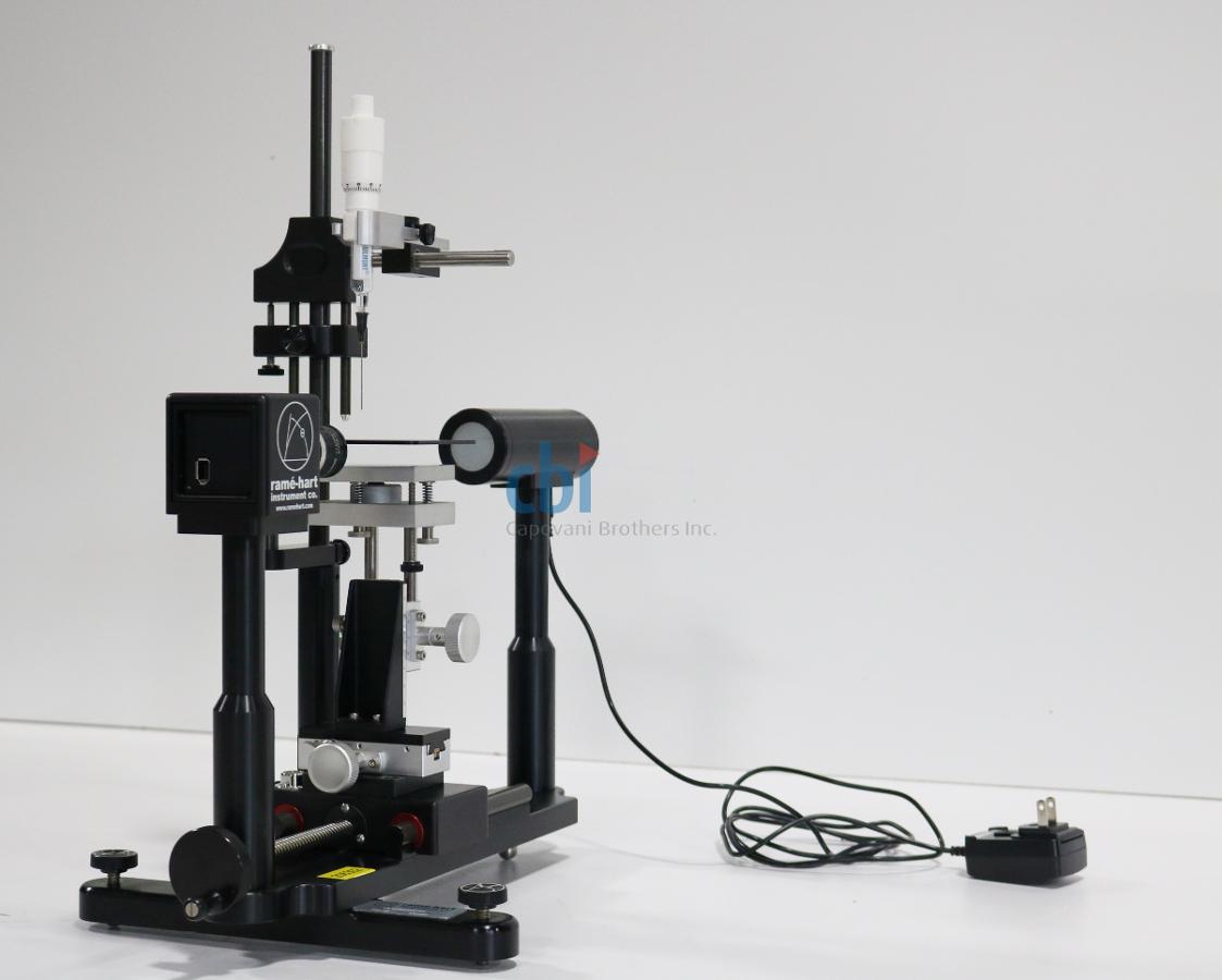 RAME-HART CONTACT ANGLE GONIOMETER
