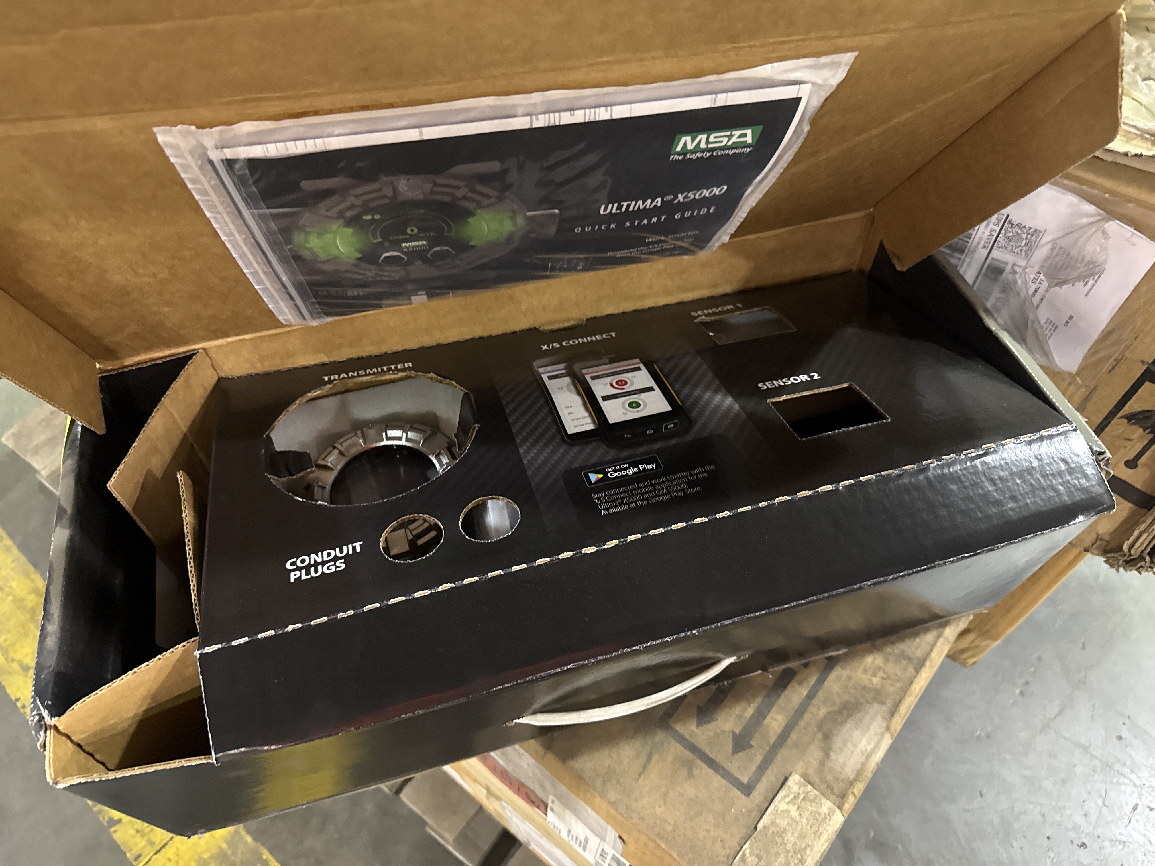 MSA Ultima Gas Tester Detector A-5000X-0-F-0-0