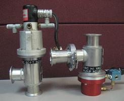 NW40, KF40 Right Angle Valve with Various Attachments